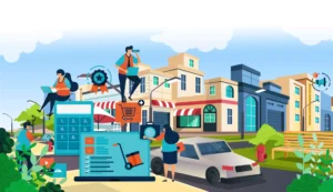 Comercios en el Valle del Asón