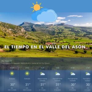 previsión tiempo valle del asón