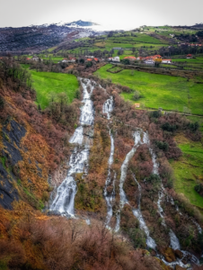 Cascadas Río Gándara en Soba Cantabria